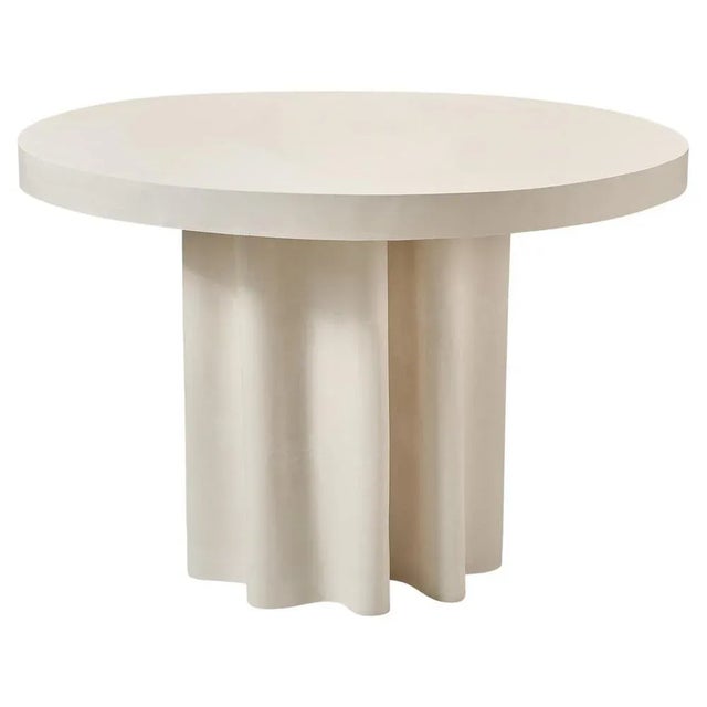 Veil Round Dining Table by Perler For Sale - Image 9 of 9