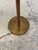 Mid-Century Brass and Rattan Wrapped Floor Lamp With Wicker Shade, 1960s For Sale - Image 12 of 12