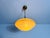 Beautiful glass pendant lamp from the 1930s, made in Germany. The soft, diffused light passing through the veined glass...