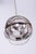 Mid-Century Chandelier in Chromed Steel and Opaline Glass, Germany, 1970s For Sale - Image 8 of 12