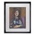 Pablo Picasso "Portrait" Limited Edition Lithograph, 1942/1950, Custom Framed Modernist Print For Sale