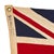 This vintage Canadian Red Ensign flag is made from a cotton cloth with sewn Union Jack. Printed crest is sewn around it's...