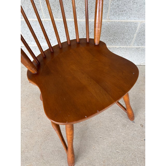 Sprague & Carleton Antique Birdcage Style Maple Side Chairs - A Pair For Sale In Philadelphia - Image 6 of 13
