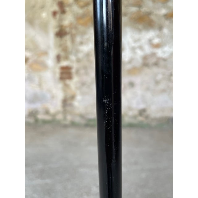 Vintage Floor Lamp with Gilded Brass Decor on Tripod Legs, 1960s For Sale - Image 17 of 18