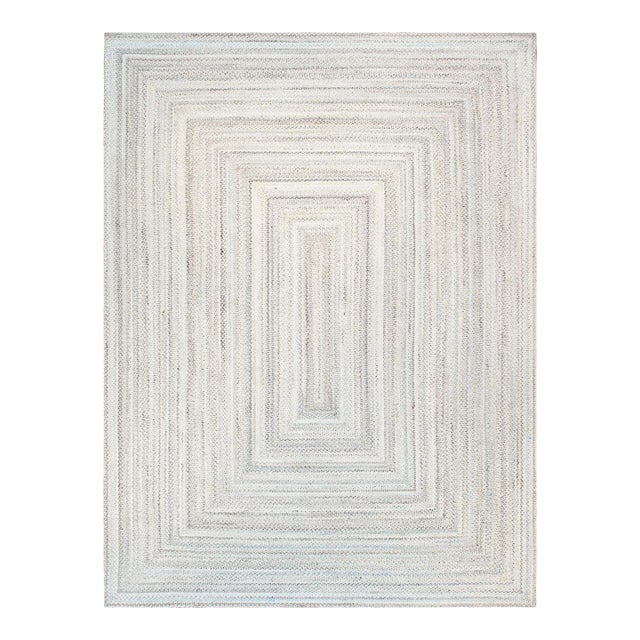 Faro Indoor/Outdoor Blue Area Rug, 5' 0'' X 8' 0'' For Sale