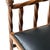 Mid 20th Century Mid 20th Century Victorian Twisted Wood Armchair For Sale - Image 5 of 9