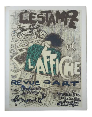 Vintage Mid 20th C. Modernist Lithograph-Pierre Bonnard-Printed by Mourlot, Paris
