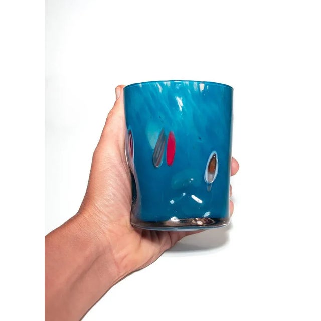 Italian Verace Drinking Glasses Ribes the Art of Glass, 2004, Set of 6 For Sale - Image 11 of 12