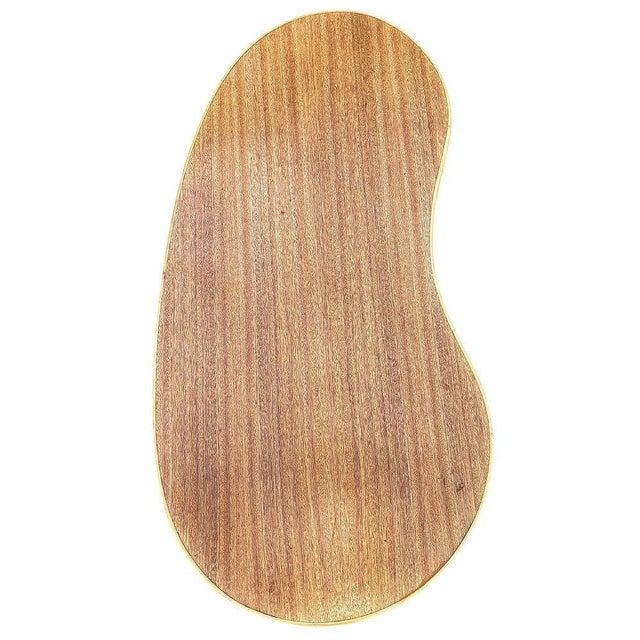 1950s 1950s Restored Mid-Century Stacked Rattan Biomorphic Coffee Table W/ Formica Top For Sale - Image 5 of 5