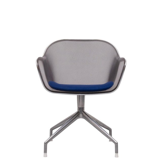2000 - 2009 Italian Iuta Swivel Chair by Antonio Citterio for B&B Italia, 2000 For Sale - Image 5 of 14
