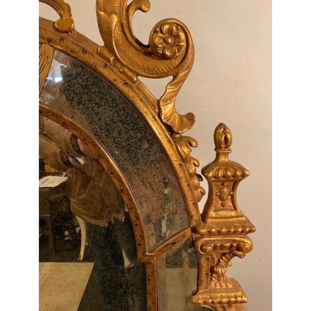Queen Anne French Style Mirror By Mirror Fair For Sale - Image 10 of 12