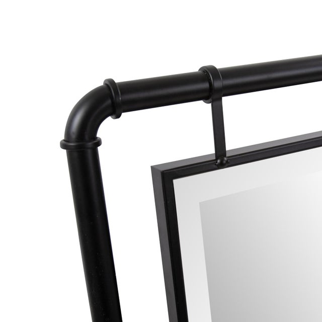Kenneth Ludwig Chicago Brennan Industrial Dressing Mirror For Sale - Image 4 of 11