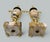 Stone Pair French Regency Styl Giallo Sienna Marble Gilt Bronze Cassolettes Urns Vases For Sale - Image 7 of 10