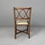 20th Century Italian Chair in Rattan and Floral Fabric, 1890s For Sale - Image 5 of 18