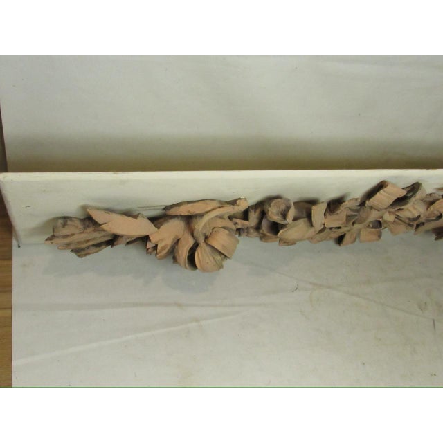 Wood Antique French Architectural Carved Wood Fragment For Sale - Image 7 of 17