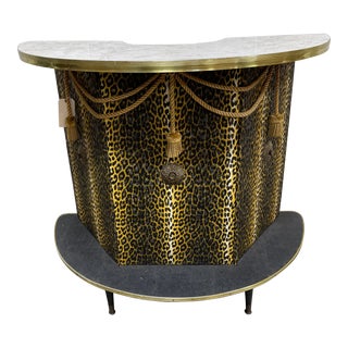Groovy Leopard Print Bar For Sale