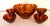 Mid-Century Modern 1970s Mid-Century Modern Faux Tortoiseshell Acrylic Salad Bowl Set - 5 PCSD Dc For Sale - Image 3 of 6