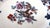 This is a gorgeous platter in bordeaux, white and navy blue. The colors and flower motif is beautiful, and the platter is...
