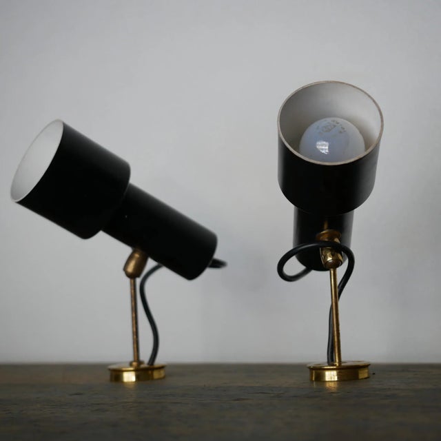 Metal Wall Lights from Stilnovo, 1950s, Set of 2 For Sale - Image 7 of 15