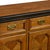 Thomasville Embassy Wood Inlay Chinoiserie Inspired Brass Accent Credenza For Sale - Image 11 of 18