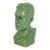Plaster Bust Sculpture by Lillian Harrington For Sale