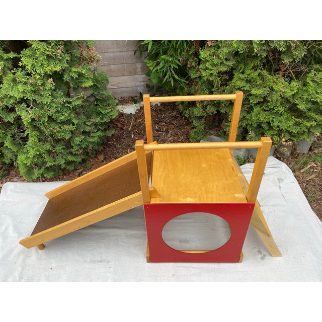 Mid 20th Century Gloria Caranica for Creative Playthings Modernist Children’s Indoor Fort and Slide, Usa, 1960s–70s For Sale - Image 5 of 11