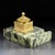 Art Nouveau French Gilt Bronze and Marble Inkwell by Louchet, Paris, 1900 For Sale - Image 13 of 13