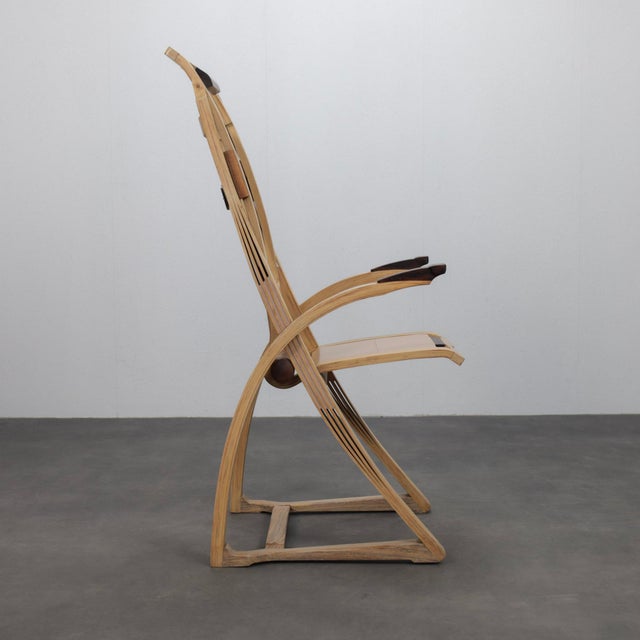 Mid-Century Modern Prototype Chair Rolsa by J. Limperg, Netherlands, 1960s For Sale - Image 3 of 13