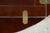 Brown 1991 Vintage Bombay Co Campaign Style Cherry Finished Butler's Coffee Tray Table For Sale - Image 8 of 16