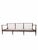 Danish Modern Sofa Newly Reupholstered in Ivory Sheep’s Wool Shearling by Ib Kofod-Larsen For Sale - Image 9 of 12