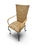 Late 20th Century Late 20th Century French Bistro Style Wrought Iron & Maze-Woven Rattan Dining Suite, 5 Pc Set For Sale - Image 5 of 18