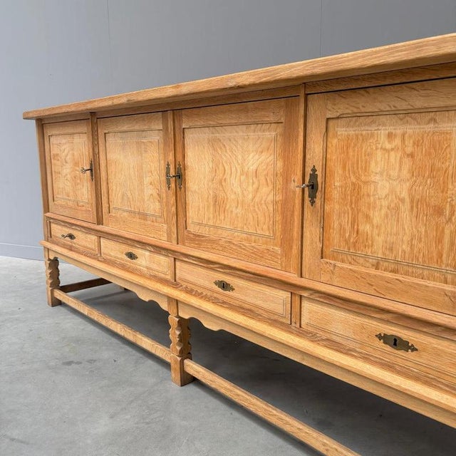 Oak Sideboard by Henning Kjaernulf, 1960s For Sale - Image 10 of 16