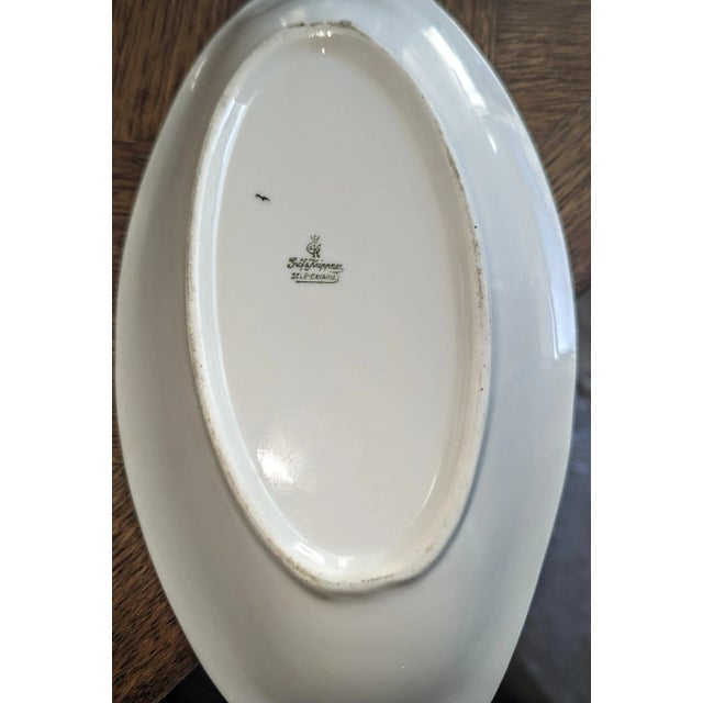 White 1930s Graf & Kippler Porcelain 92 Piece Set, Exceptional Pattern For Sale - Image 8 of 8