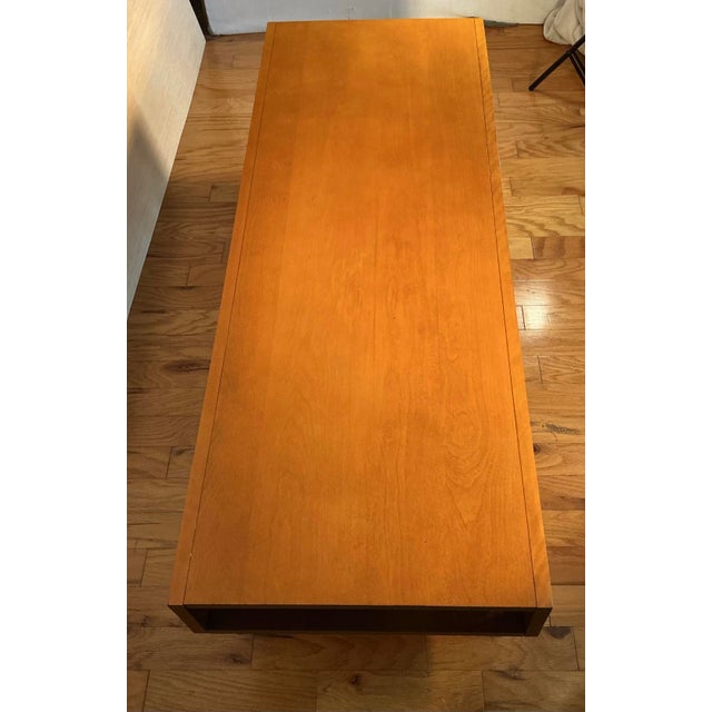 Brown 1950s Mid Century Modern Coffee Table Russel Wright for Conant Ball For Sale - Image 8 of 11