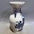 Blue and White Floral Bird Vases With Handles | Chinoiserie Decor For Sale - Image 4 of 9
