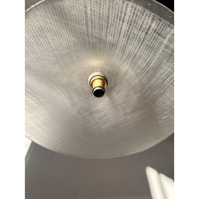 Mid-Century Opaline Glass Pendant from Peill & Putzler, 1970s For Sale - Image 7 of 10