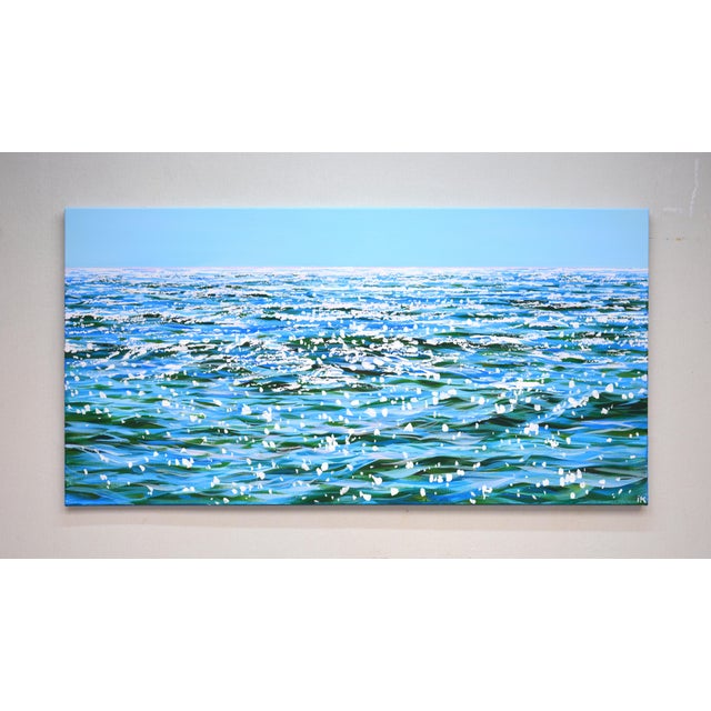 In this acrylic painting, I've portrayed the vibrant energy and serene beauty of the ocean. Using fine art techniques...