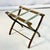 1970s Vintage Boho Chic English Style Folding Luggage Rack For Sale - Image 12 of 12