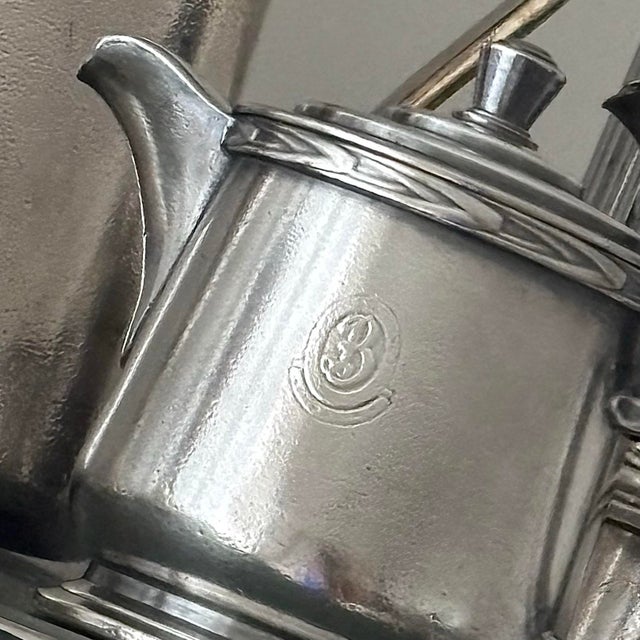 Silver 1940s Hotel Silver Teapot Biltmore Dayton For Sale - Image 8 of 9