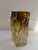 Amber Kallio Brutalist Art Glass Vase by Kaj Blomqvist for Kumela, Finland, 1970s For Sale - Image 4 of 17