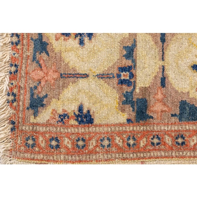 Antique Persian Senneh Rug 4'6'' x 6'2'' For Sale - Image 11 of 12