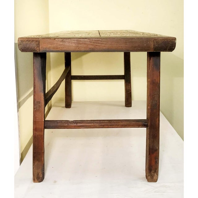 Brown Antique Chinese Large Ming Coffee Table (3364), Circa 1800-1849 For Sale - Image 8 of 12