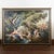 This imposing antique oil painting, executed in oil on canvas in the first half of the twentieth century, depicts a...