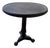 Vintage Cast Iron Heavy Side Table From Retired Restoration Hardware Collection For Sale
