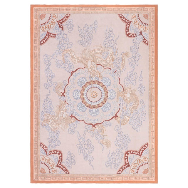 Modern Aubusson Rug by Doris Leslie Blau For Sale