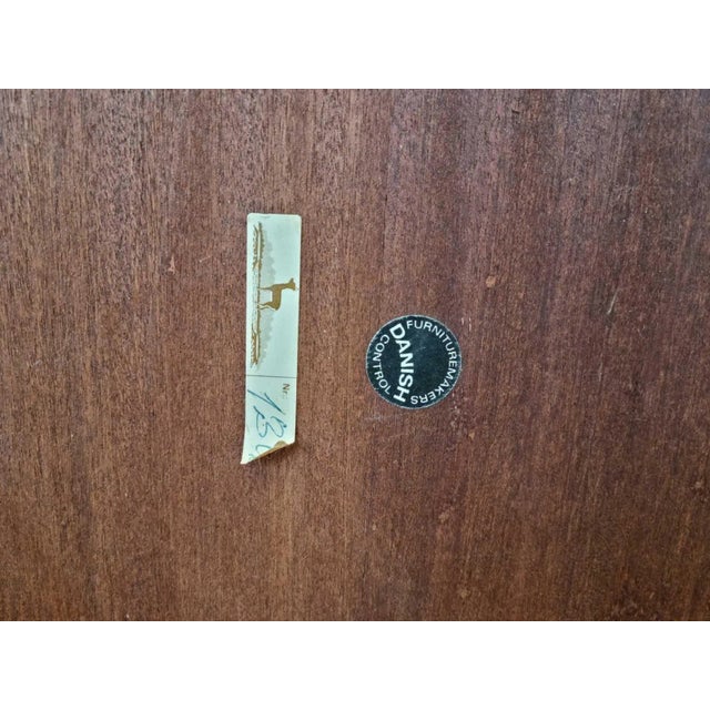 1960s Side Table attributed to Severin Hansen for Haslev, 1960s For Sale - Image 5 of 7