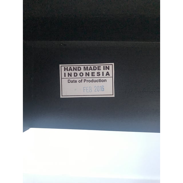 Noir "Portuguese Desk" in Hand Rubbed Black Mahogany Chairish