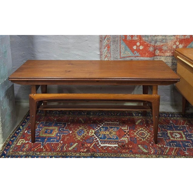 Mid-Century Modern Teak Metamorphic Coffee Table from Trioh, Denmark, 1960s For Sale - Image 3 of 18