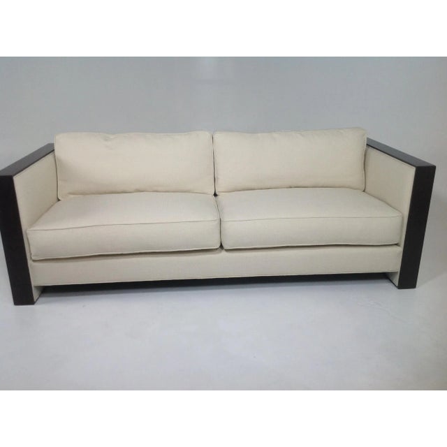 Modern Mid Century Style Sofa For Sale - Image 4 of 7
