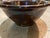 Brown 19th Century Rockingham Spongeware Mixing Bowl For Sale - Image 8 of 10